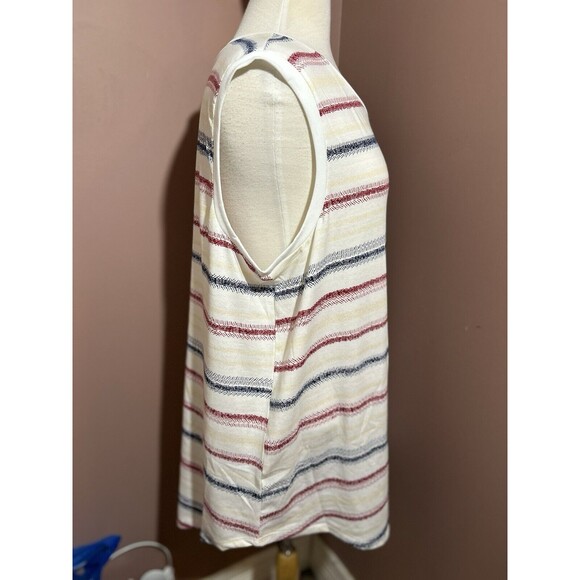 LuLaRoe Cocoa Sleeveless Top Womens 2XL Americana Collection New - Picture 6 of 10